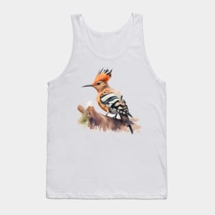 Hoopoe Bird On A Tree 3.0 Tank Top